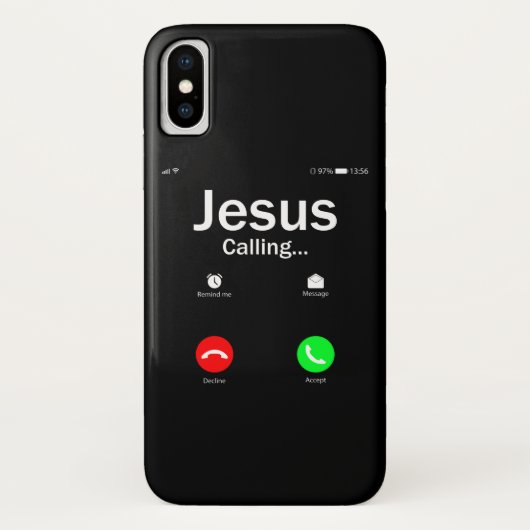 Coques Case-Mate iPhone Jésus Appelle (Dos)