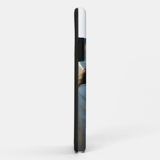 Coques Case-Mate iPhone Jésus art (Dos/Droite)