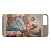 Coques Case-Mate iPhone Jésus avec les enfants garçons filles (Dos (Horizontal))
