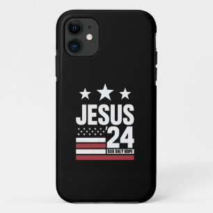 Case-Mate iPhone Case Jésus-Christ 2024 Président Élection USA Politique