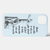Coques Case-Mate iPhone Jésus Christ Crucifixion cross Bible Citations (Verso (horizontal))