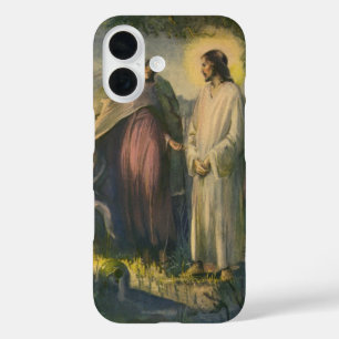 Coques iPhone 16 Jésus-Christ ressuscité par le tombeau par ML Gree