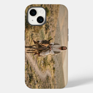 Coque Pour iPhone 14 Jesus Christ Riding a Donkey Christian iPhone Case