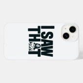 Coques Case-Mate iPhone Jésus-Christ vous regarde, Jésus Je l'ai vu (Verso (horizontal))