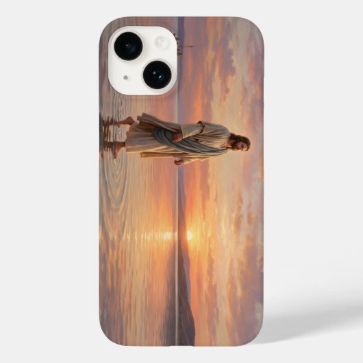 Coques Case-Mate iPhone Jesus Christ Walking on Water iPhone Case (Verso)