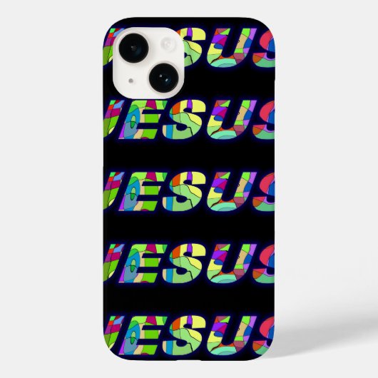 Coques Case-Mate iPhone Jésus Connectez-vous en plusieurs couleurs (Verso)