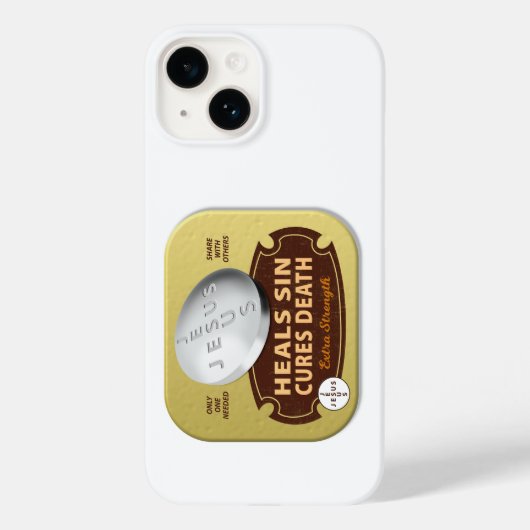 Coques Case-Mate iPhone Jesus Cures guérit pilule chrétienne foi Tablet (Verso)
