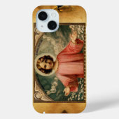 Coques Case-Mate iPhone JÉSUS ENFANT AUX ANGES, Parchemin Brown (Verso)