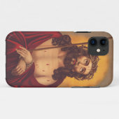 Coques Case-Mate iPhone Jésus est couronné d'une couronne d'épines (Dos (Horizontal))