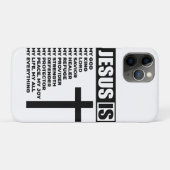 Coques Case-Mate iPhone Jésus Est Mon Tout Mon Tout Mon Dieu Seigneur Sauv (Dos (Horizontal))