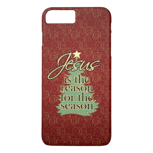 Coques Case-Mate iPhone Jésus est Noël de chrétien de raison (Dos)