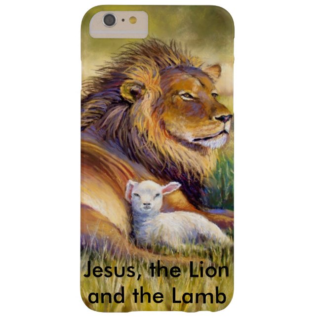 Coques Case-Mate iPhone Jésus, le lion et l'agneau (Dos)