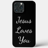 Coques Case-Mate iPhone Jésus t'aime (Verso)