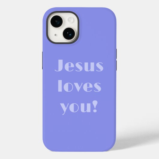 Coques Case-Mate iPhone Jésus T'Aime ! (Verso)