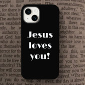 Coques Case-Mate iPhone Jésus T'Aime ! Coque-coque iphone