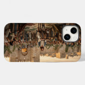 Coques Case-Mate iPhone Jesus Triumphal Entry Palm Christian iPhone Case (Verso (horizontal))