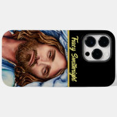 Coques Case-Mate iPhone Jésus vous regarde (Verso (horizontal))