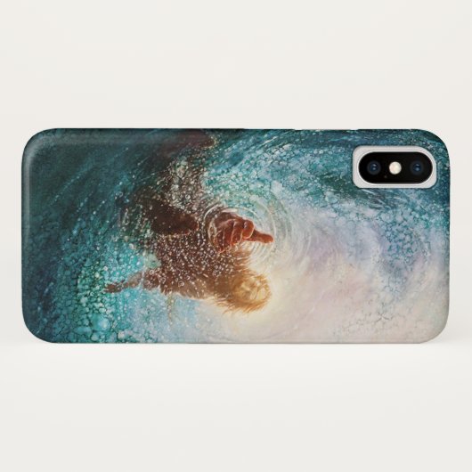 Coques Case-Mate iPhone Jesus wave case (Dos (Horizontal))