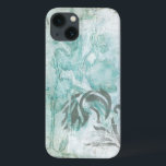 Coques Pour iPhone Jet Non-Embelli III de fleur<br><div class="desc">Floral</div>