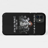 Coques Case-Mate iPhone "Jetez-moi des cas à loups" (Dos (Horizontal))