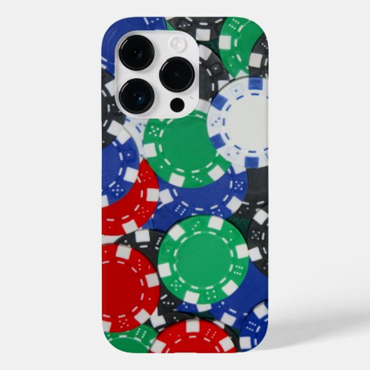 Coques Case-Mate iPhone jetons de jeu (Verso)
