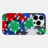 Coques Case-Mate iPhone jetons de jeu (Verso (horizontal))