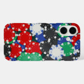 Coques Case-Mate iPhone jetons de poker (Verso (horizontal))