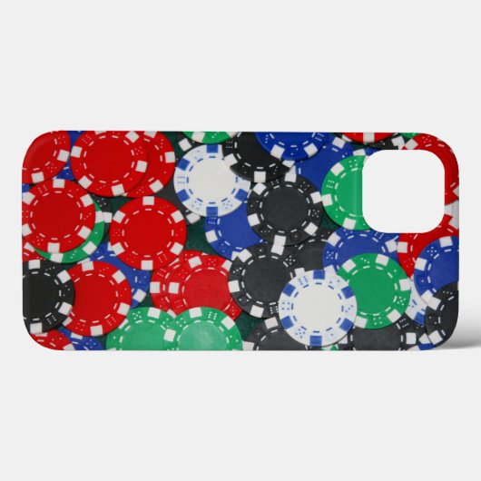 Coques Case-Mate iPhone jetons de poker (Verso (horizontal))