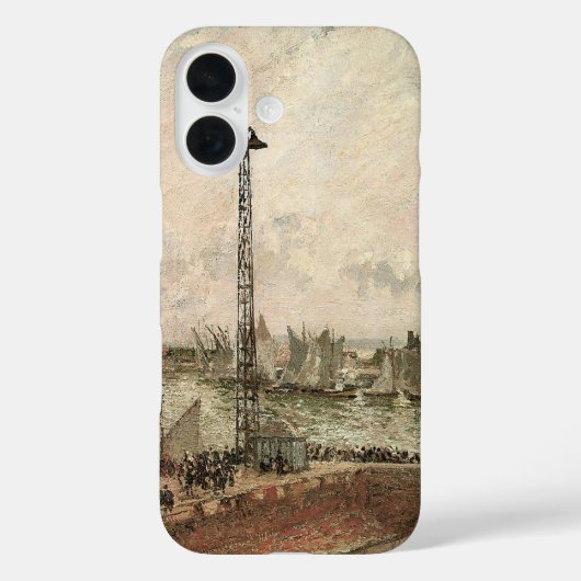 Coques Case-Mate iPhone Jetty, Le Havre, Misty de Camille Pissarro (Verso)