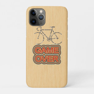 Case-Mate iPhone Case Jeu À Vélo. Arrière - plan de bois