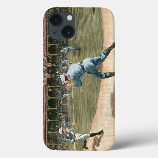 Coques Case-Mate iPhone Jeu de baseball 1886 de ligue nationale (Verso)