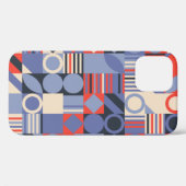 Coques Case-Mate iPhone Jeu de couvertures géométriques rétro. Design rétr (Verso (horizontal))