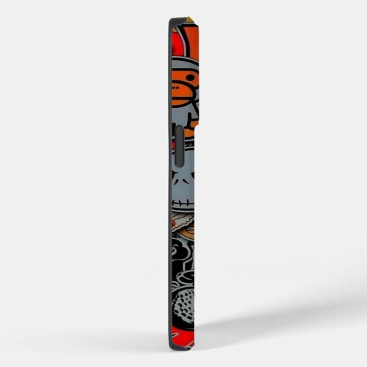 Coques Case-Mate iPhone Jeu de graffitis (Verso / Droite)