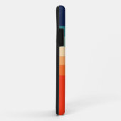 Coques Case-Mate iPhone Jeu d'oreiller rétro les années 70 palette de coul (Dos/Droite)