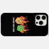 Coques Case-Mate iPhone Jeu en feu (Verso (horizontal))