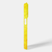 Coques Case-Mate iPhone Jeu froid en pierre jaune (Verso / Droite)