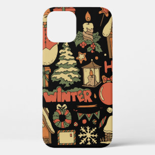 Case-Mate iPhone Case jeu vintage de noël 1
