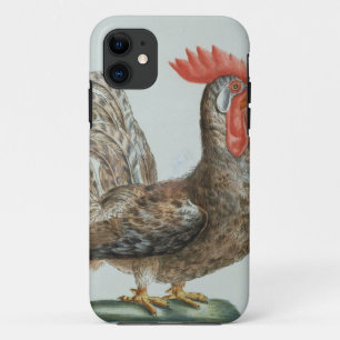 Coque Case-Mate Pour iPhone Jeune coq nain, c.1767-76 (gravure colorée par