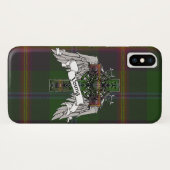 Coques Case-Mate iPhone Jeune croix de tartan (Dos (Horizontal))