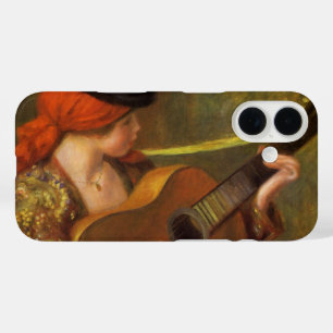 Coques iPhone 16 Jeune Espagnole avec guitare par Pierre Renoir