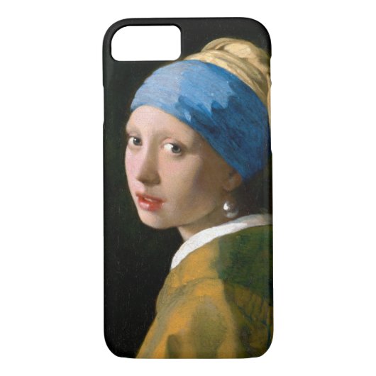 Coques Case-Mate iPhone Jeune fille à oreille perle, Johannes Vermeer, 166 (Dos)