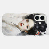 Coques Case-Mate iPhone Jeune Fille Geisha (Verso (horizontal))