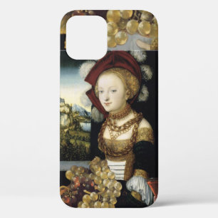 COQUE iPhone 12  JEUNE FILLE, RAISINS ANCIENS VINEYARD ET VIN