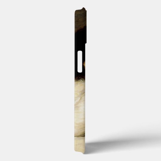 Coques Case-Mate iPhone Jeune Fille Reveuse, Portrait de Berthi Capel (Verso / Droite)