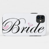 Coques Case-Mate iPhone Jeune mariée (Dos (Horizontal))