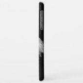 Coques Case-Mate iPhone Jeune mariée blanche de parties scintillantes de (Dos/Gauche)