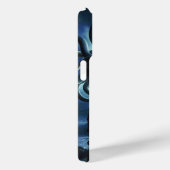 Coques Case-Mate iPhone Jeune Méduse jolie par la Lune et l'Océan (Verso / Droite)