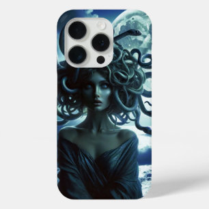 Coque iPhone 15 Pro Jeune Méduse jolie par la Lune & l'Océan