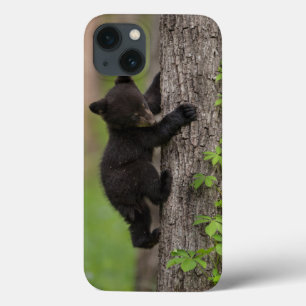 Etui iPhone Case-Mate Jeune ours noir grimpant à un arbre
