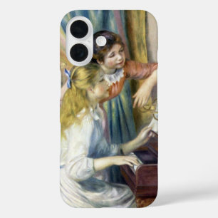 Coques iPhone 16 Jeunes filles au piano par Pierre Renoir